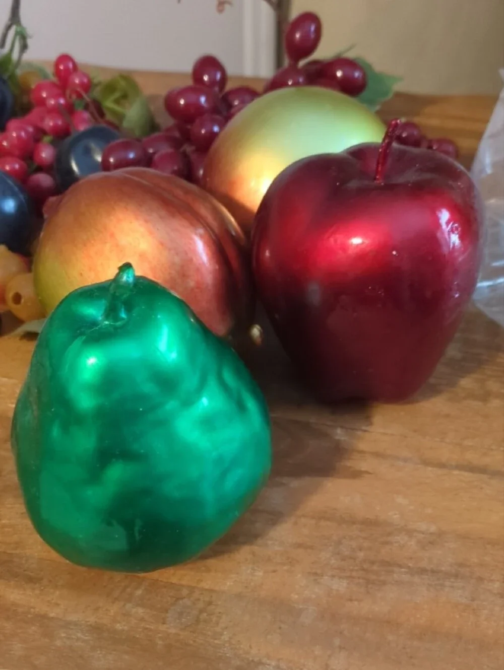 Vintage Decorative Faux Mixed Fruit - Multi-Color